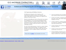 Tablet Screenshot of ggmackenzie.com